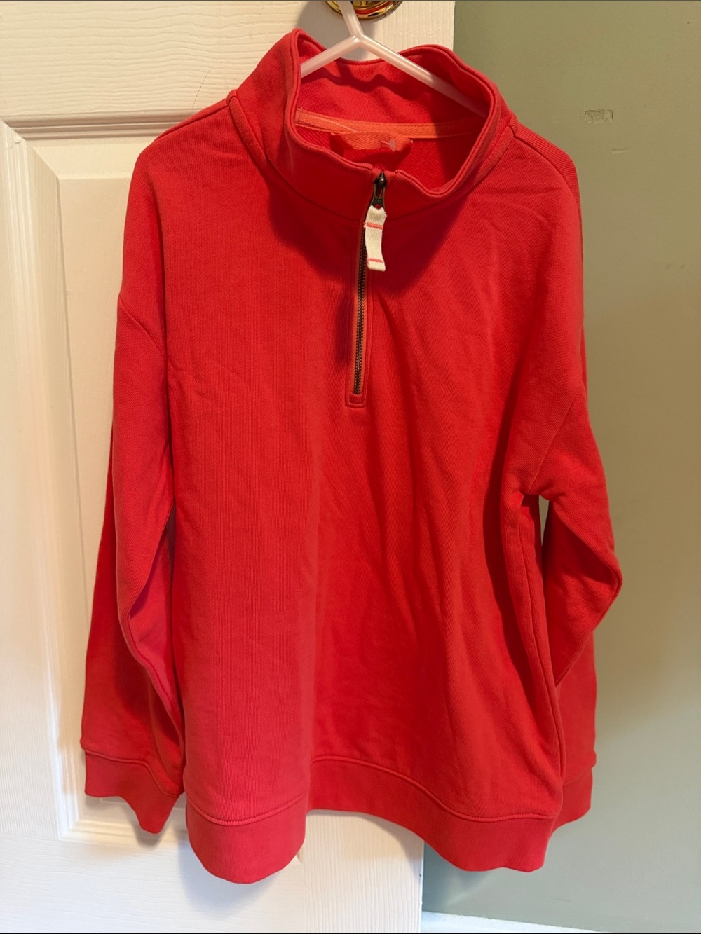 Primary Kids' Quarter-Zip Pullover never worn